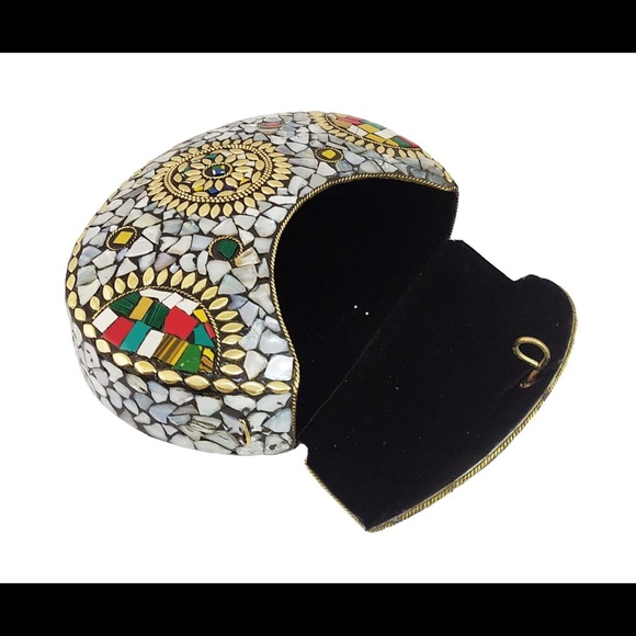 Mosaic work hand bag - Picture 5 of 5